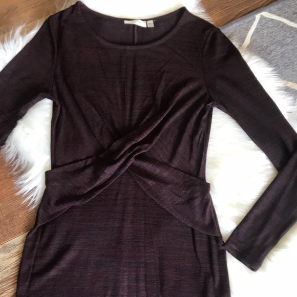 RD Style Fitted Cross Front Dress - Picture 3 of 5